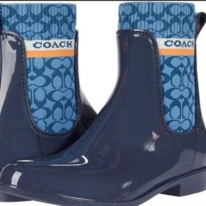 COACH Rivington Water Resistant Rain bootie